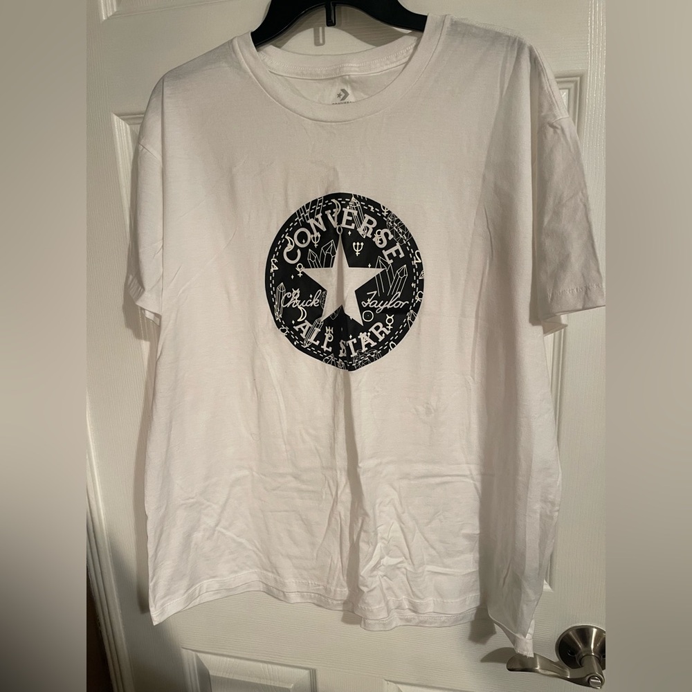 Converse White T-Shirt with Logo